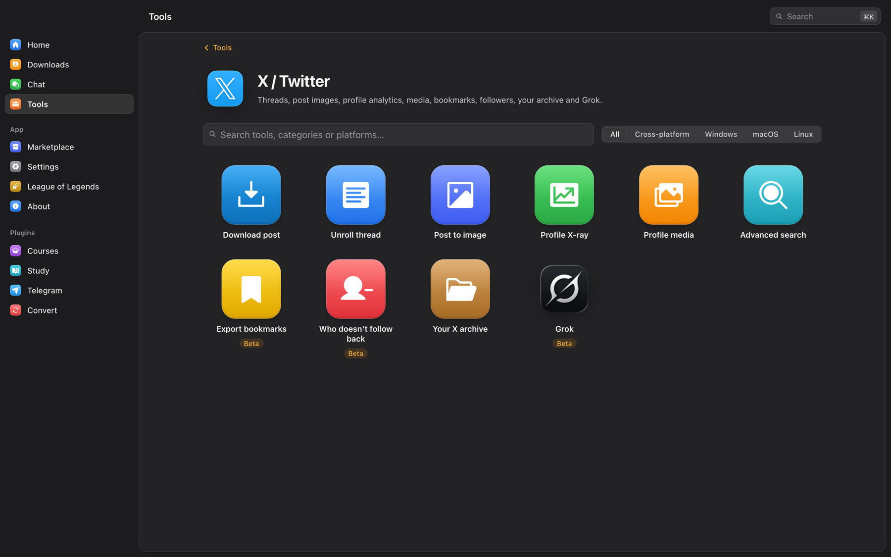 OmniGet X Twitter Toolkit